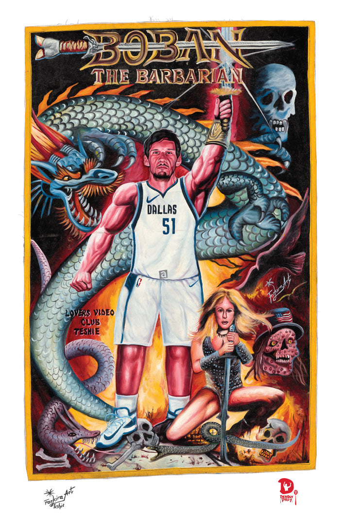 BOBAN THE BARBARIAN (High Quality Print) - Farkira