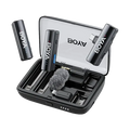 Boya BOYALINK 2 3-in-1 2-Person Wireless Microphone System with Interchangeable Connectors (2.4 GHz)