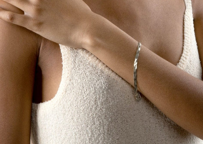 Braided Herringbone Bracelet - Final Sale