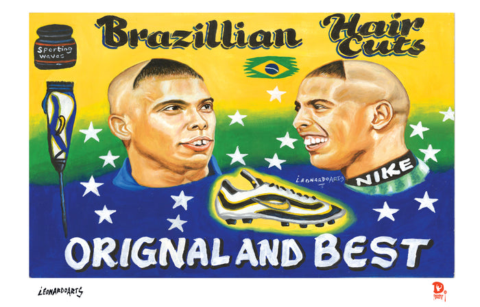 BRAZILIAN HAIRCUTS (High Quality Print) - Leonardo