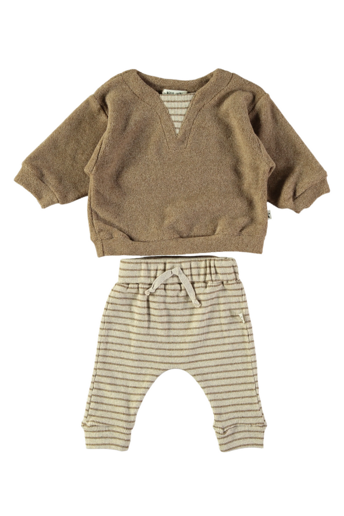 Brown Stripe Set