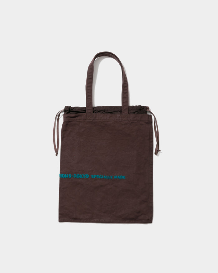 brushed logo bag