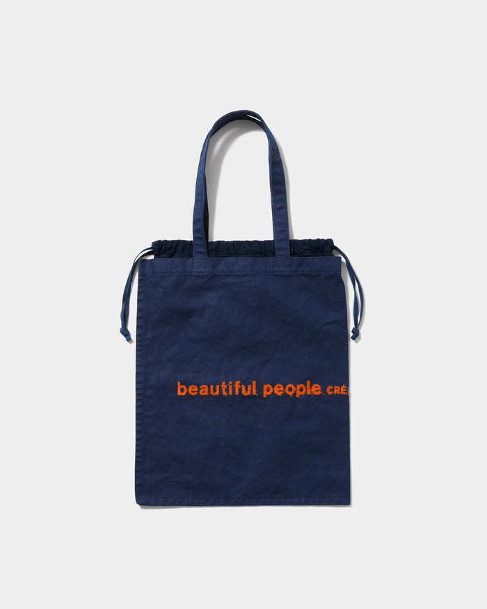 brushed logo bag