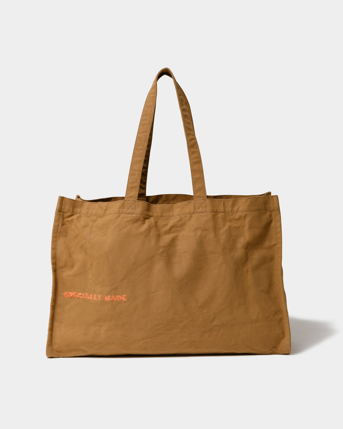 brushed logo leisure bag