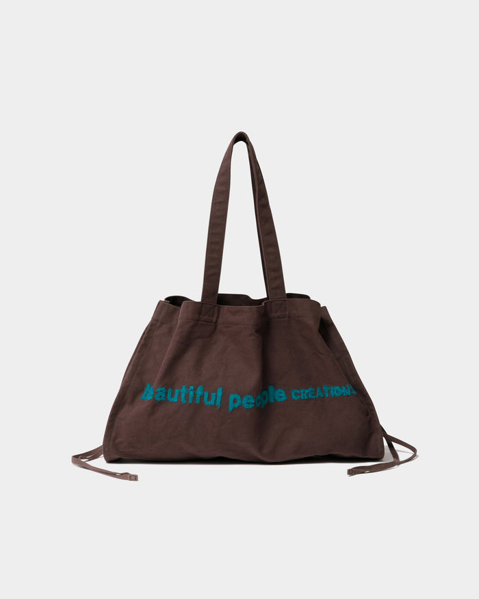 brushed logo mini lesure bag