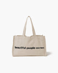 brushed logo mini lesure bag