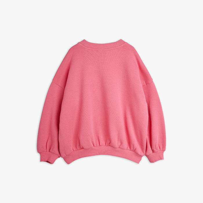 Pink sweatshirt on a white background