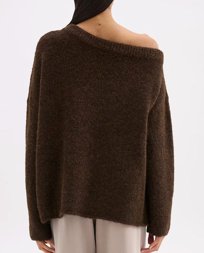 Chocolate Lavinia Sweater - 27616C