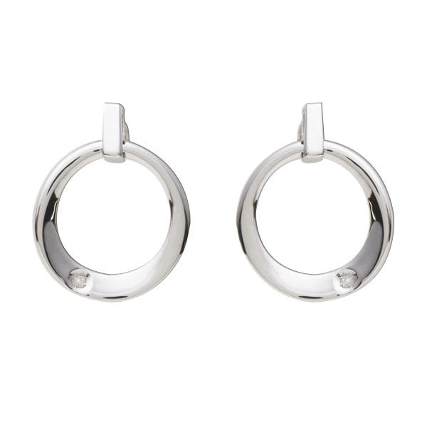Circle of Life Diamond Earrings