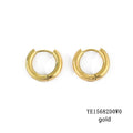 Classic Round Hoops Earrings