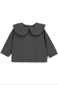 collared long sleeve baby blouse
