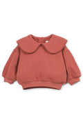 Collared Jersey Baby Sweater