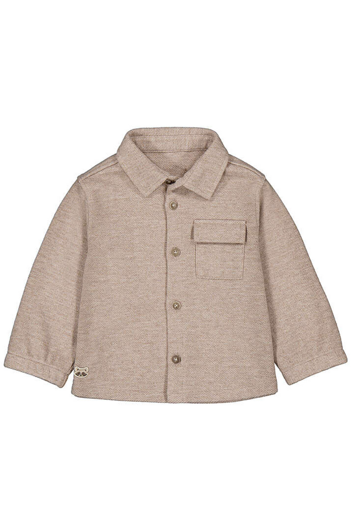 truffle knit comfort overshirt