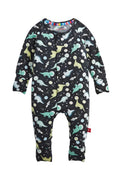 space dinosaurs themed convertible pajama