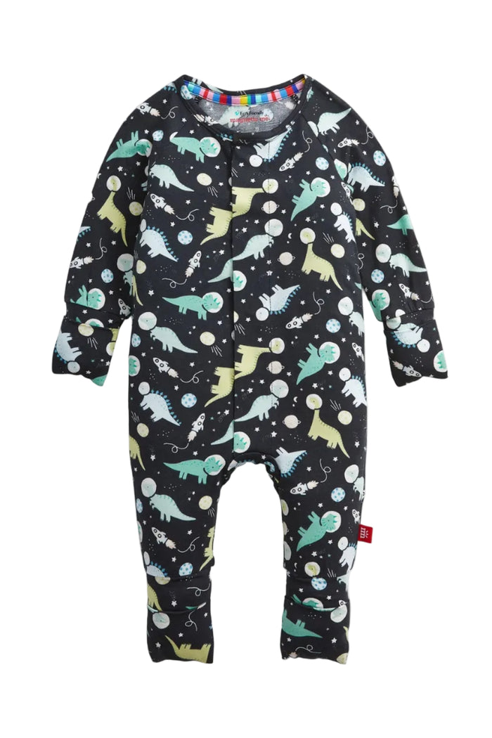space dinosaurs themed convertible pajama