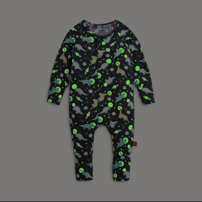 space dinosaurs themed convertible pajama