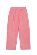 Pink corduroy trousers
