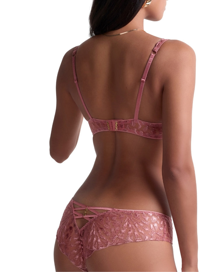 Crazy In Love Moulded Push Up Bra - Warm Pink
