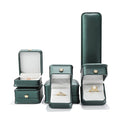 Crown Rounded Ring Jewelry Pendant Box