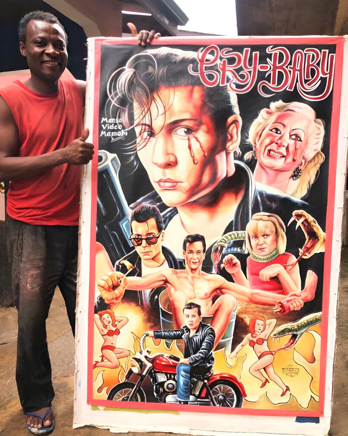 Cry-Baby - Limited Edition Archival Giclée Print from Static Medium by Heavy J