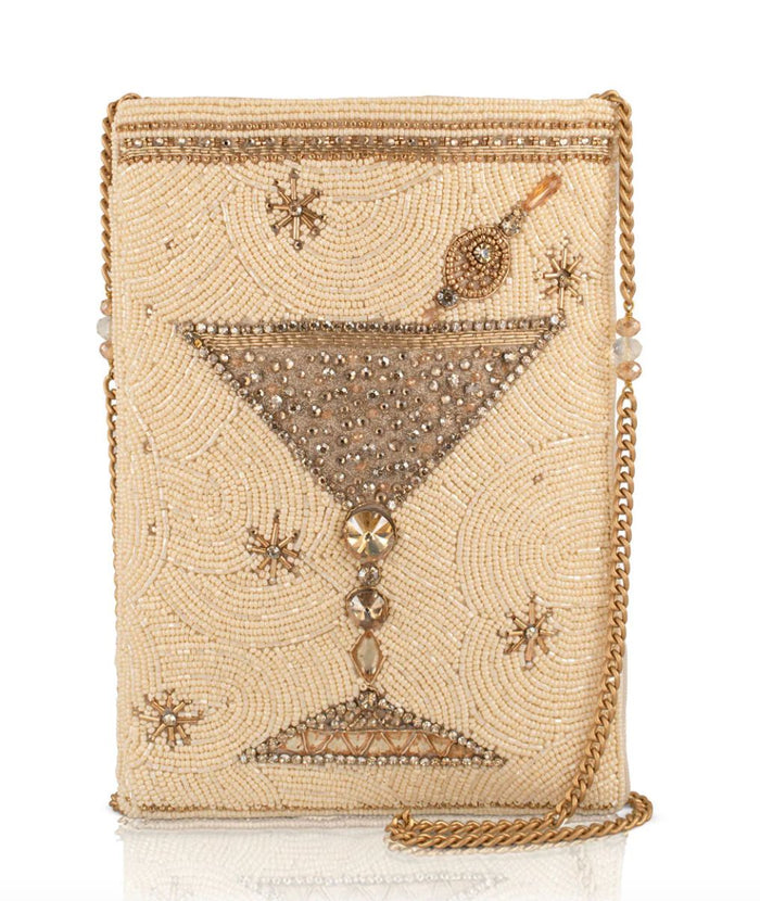 Crystal Martini Beaded Bag - MFS002682