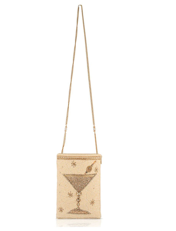 Crystal Martini Beaded Bag - MFS002682