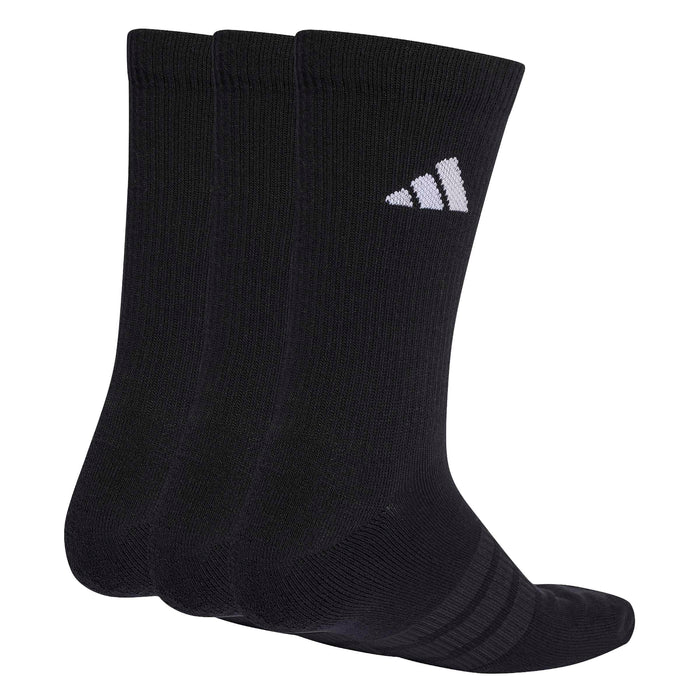 ADIDAS CUSHIONED SPORTSWEAR CREW SOCKS 3 PAIR PACK
