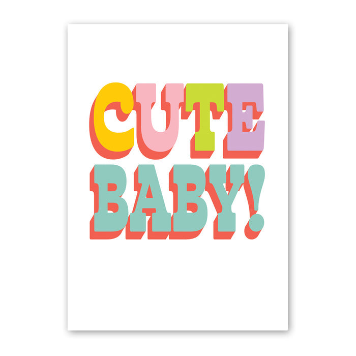 Cute Baby Card