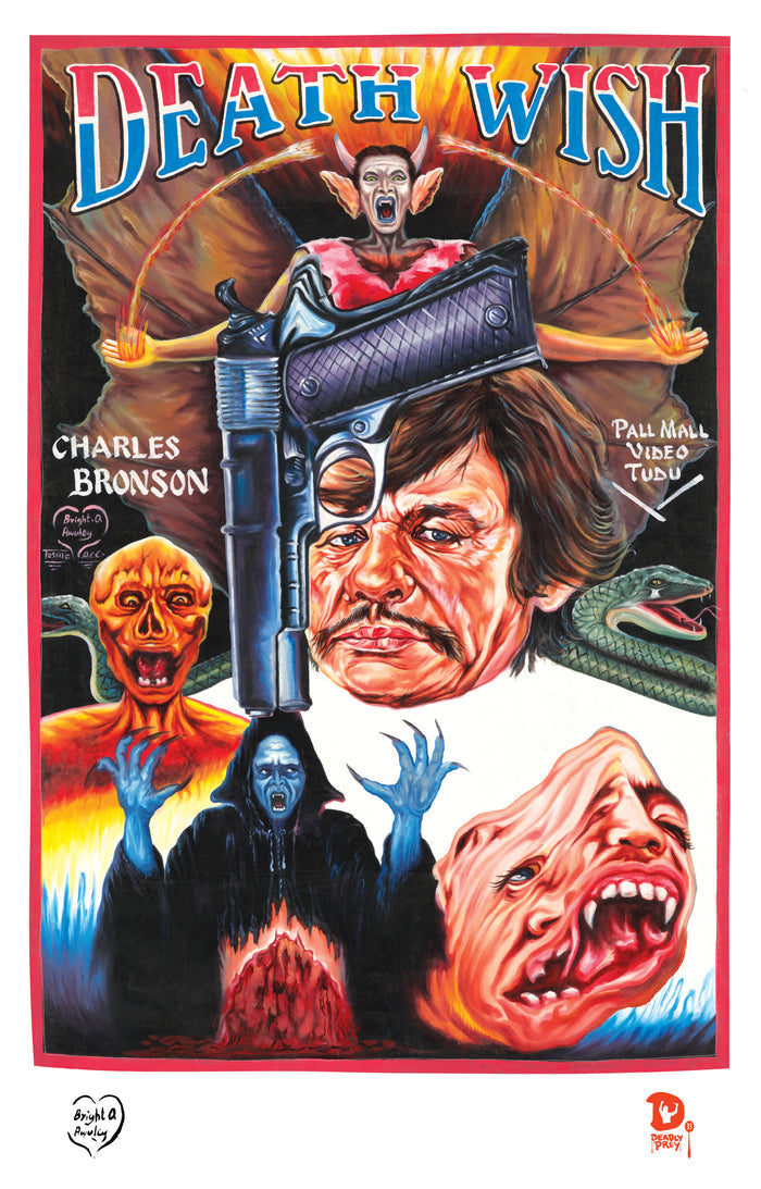 DEATH WISH (High Quality Print) - Bright Obeng