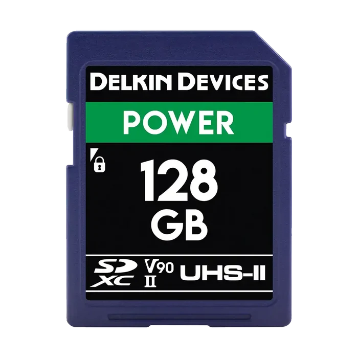 Delkin Devices 128GB POWER UHS-II SDXC Memory Card