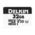 Delkin Devices 32GB Hyperspeed UHS-I SDXC Memory Card with SD Adapter
