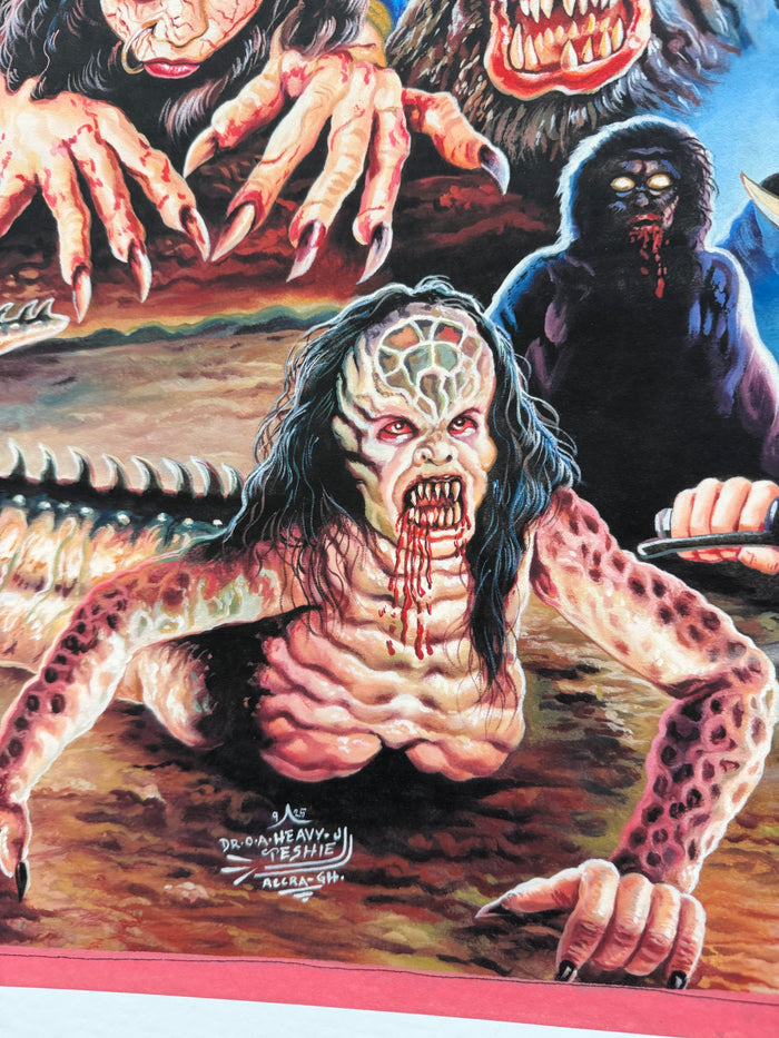 Demoni (Demons) - Limited Edition Archival Giclée Print from Static Medium by Heavy J