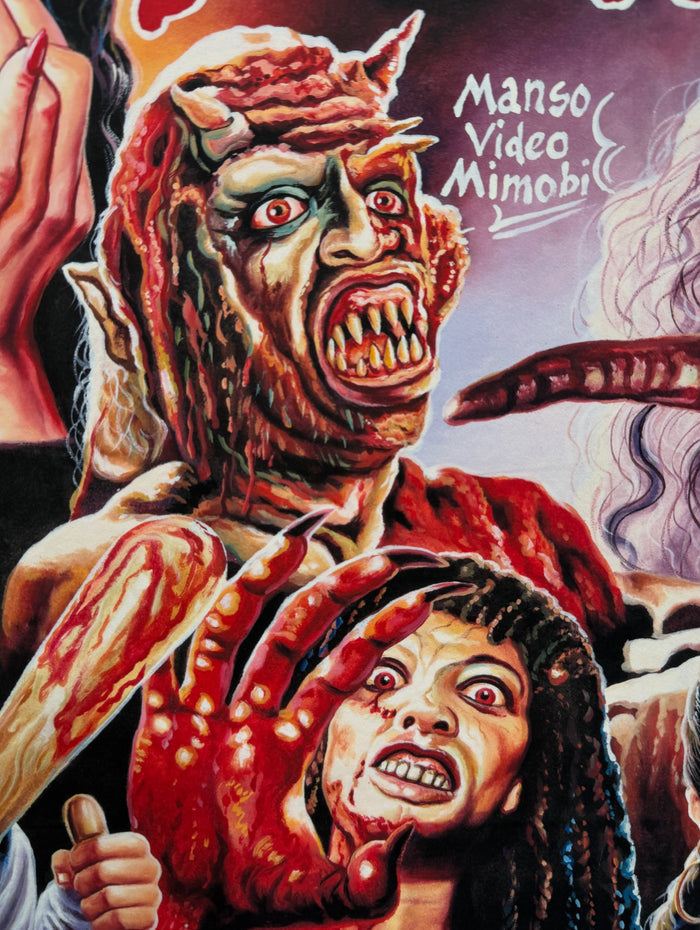 Demoni (Demons) - Limited Edition Archival Giclée Print from Static Medium by Heavy J