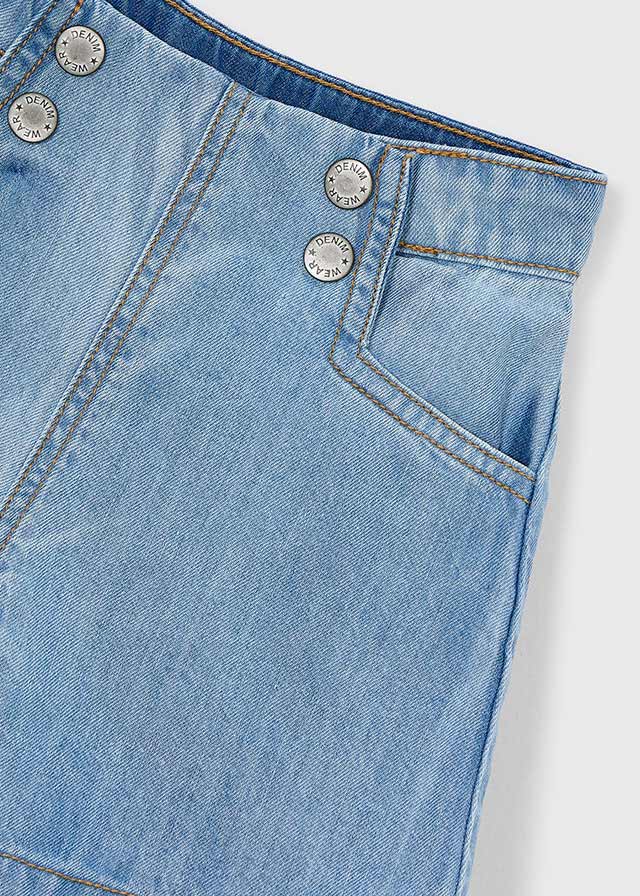 Denim Bermuda Shorts