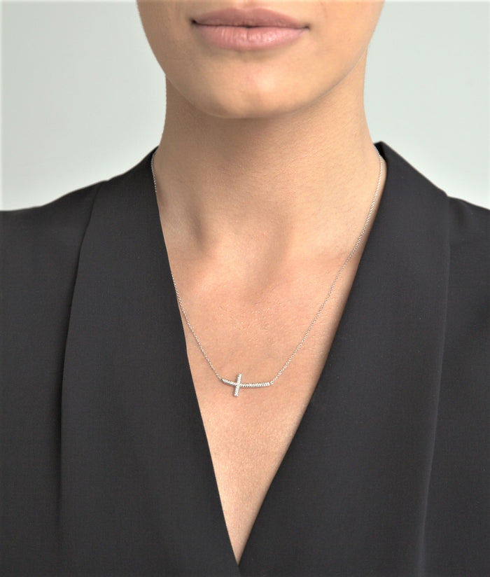 Diamond Cross Necklace