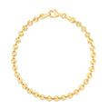 Diamond Cut Vermeil Bracelet