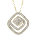 Diamond Geometric Necklace