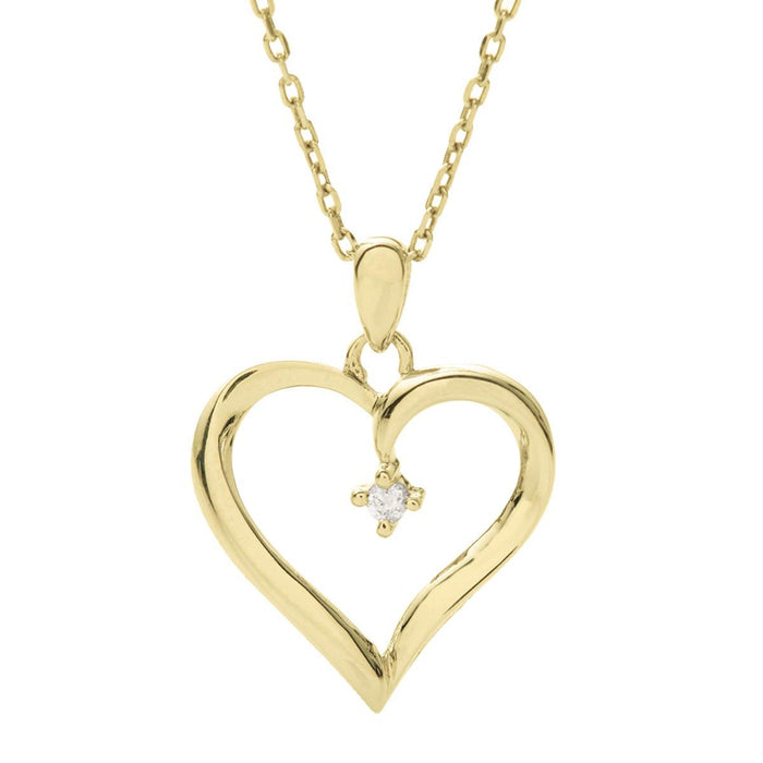 Diamond Heart Necklace
