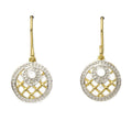 Diamond Lattice Earrings