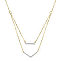 Diamond Layer Necklace - Final Sale