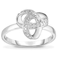Diamond Love Knot Ring