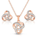 Diamond Love Knot Set