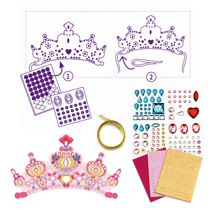 Djeco DIY Like a Princess Crown
