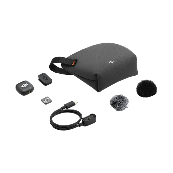DJI Mic 3 Clip-On Transmitter/Recorder with Built-In Microphone (2.4 GHz)