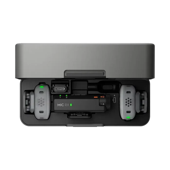 DJI Mic Mini 2 Two-Person Compact Wireless Microphone System for Camera and Smartphone