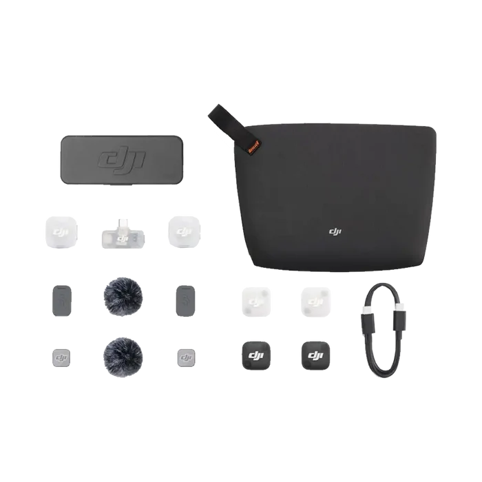 DJI Mic Mini 2 Two-Person Compact Wireless Microphone System for USB-C