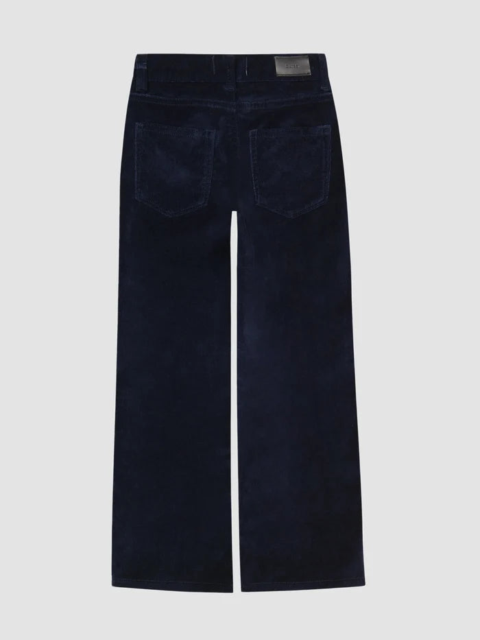 DL1961 Lily Wide Leg - Marine Velvet