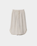 dobby rayon stripes pajamas skirt shorts