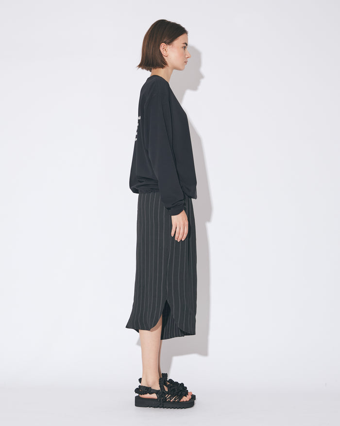 dobby rayon stripes pajamas skirt shorts