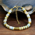 Dopamine Colorful Natural Stone Beaded Bracelet